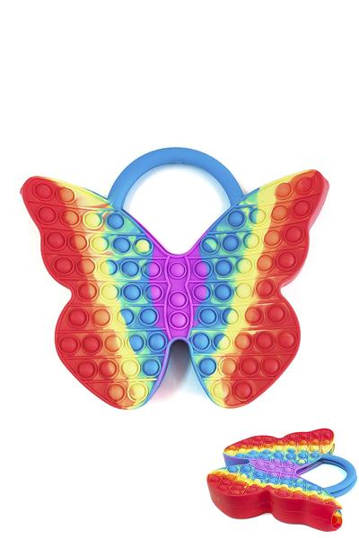 Butterfly Bubbles Stress Reliever Handbag