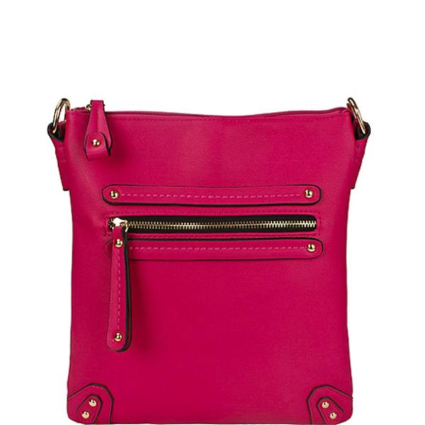 Multi Zipper Crossbody Bag