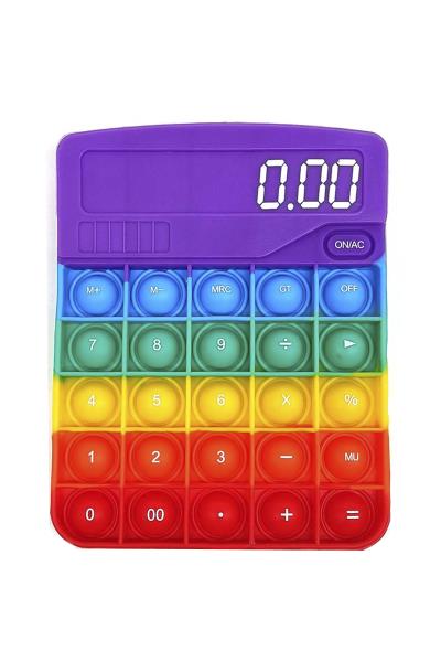 Bubble Color Calculator Stress Reliever Toy
