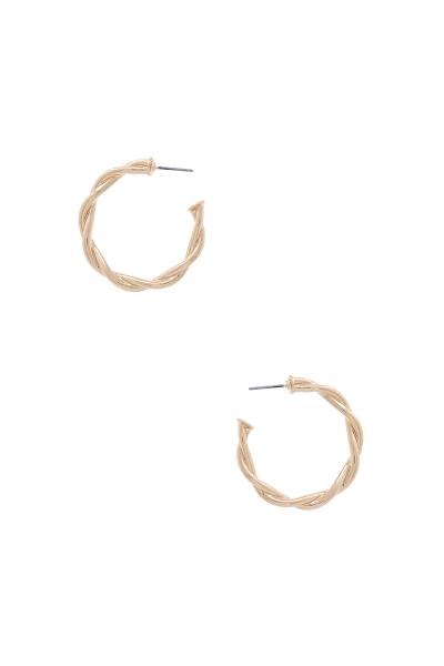 Twisted Metal Earring