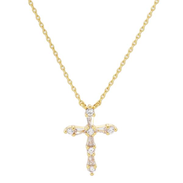 CROSS CHARM NECKLACE