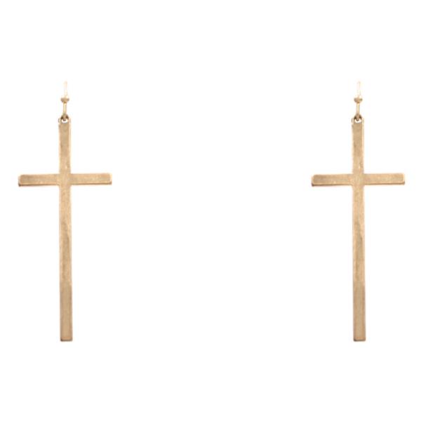 Cross Dangle Earring
