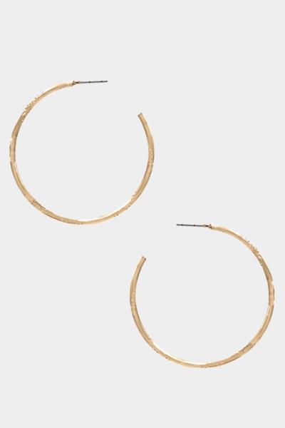 OPEN CIRCLE EARRING