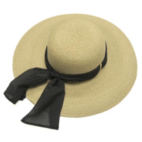 FASHION ANIMAL PRINT SILKY KNOT STRAW SUN HAT