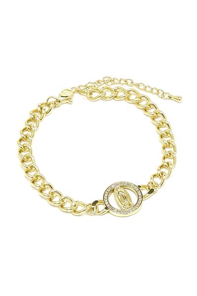 Metal Chain Religion Bracelet