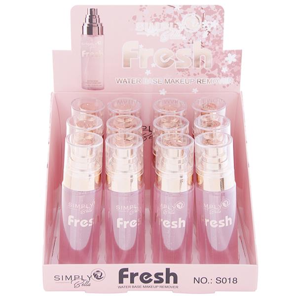 BELLA SIMPLY FRESH WATER BASE MAKEUP REMOVER (12 UNITS)