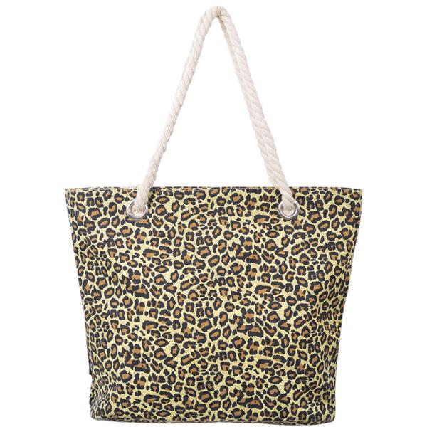 ANIMAL PRINT TOTE BAG