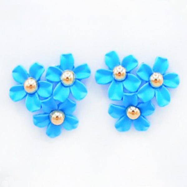 Triple Flower Earring