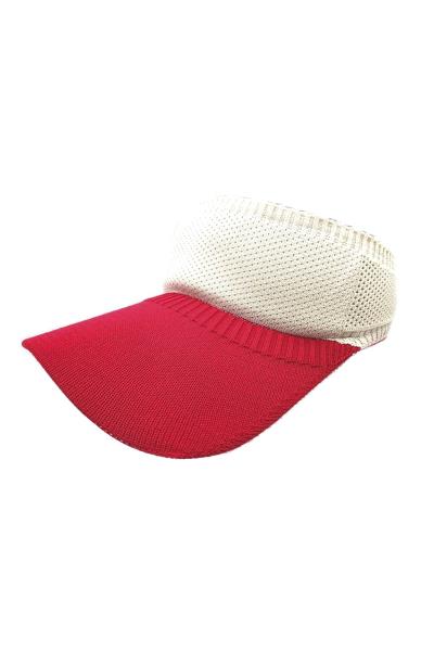 FASHION TWO TONE CROWNLESS SUN HAT
