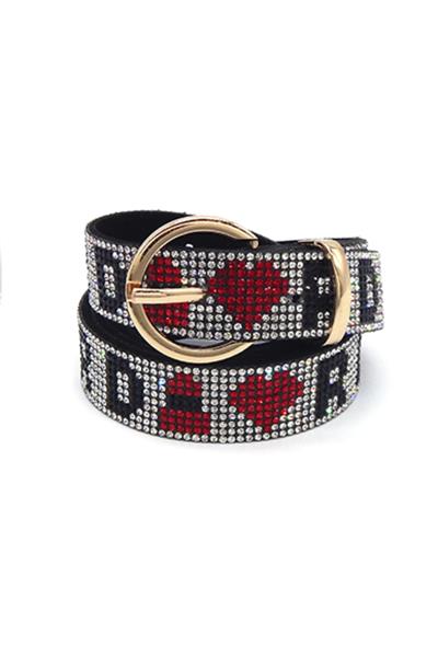 RHINESTONE MULTI STYLE BELT