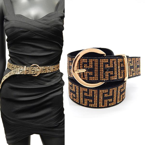 RHINESTONE MULTI STYLE BELT