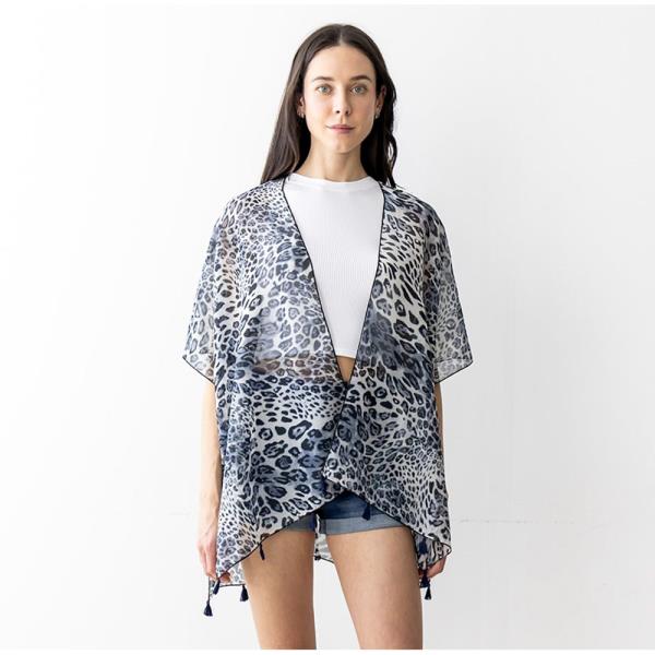Leopard Kimono