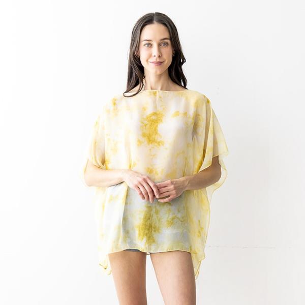 Tie Dye Mesh Top
