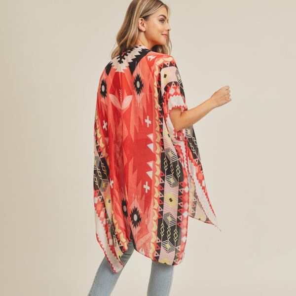 Tribal Pattern Kimono