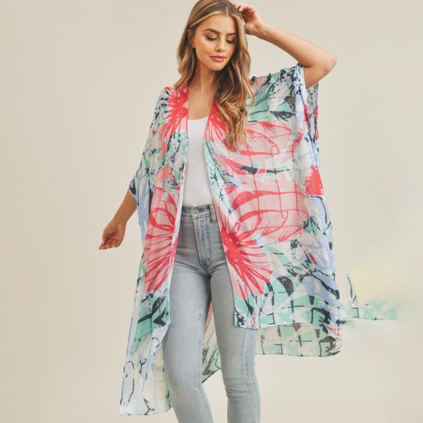 Big Flower Kimono