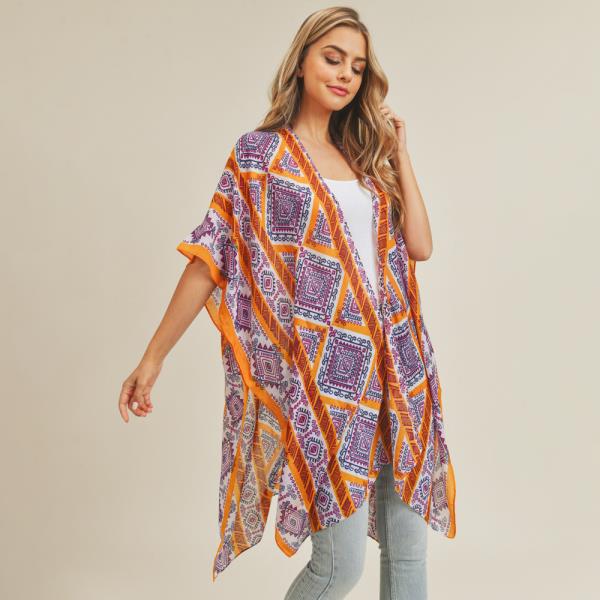 Tribal Pattern Kimono