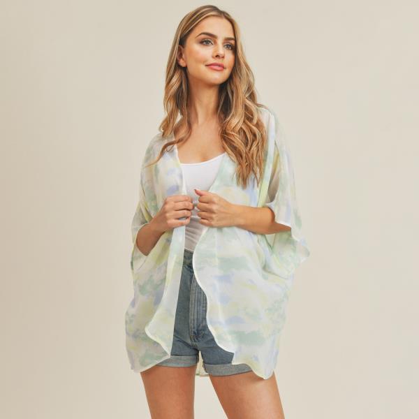 Tie Dye Kimono