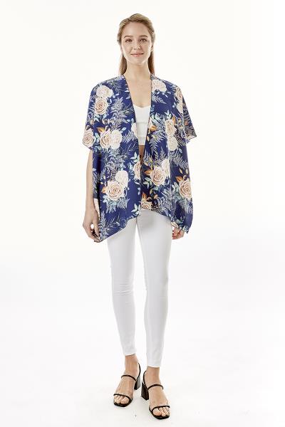 Garden Roses Print Cover Up