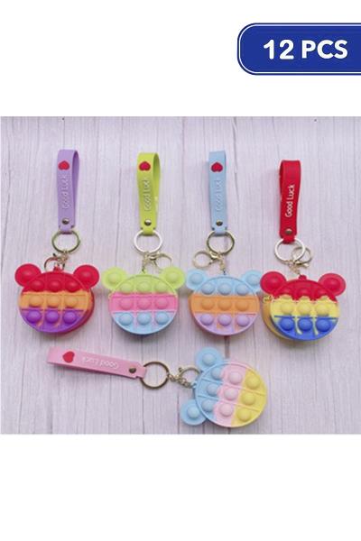 Mini Bubble Pocket Key Chain (12 Units)