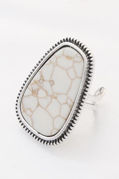 RODEO WESTERN TURQUOISE STONE RING TURQUOISE STONE RING