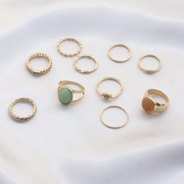 SODAJO METAL ASSORTED RING SET