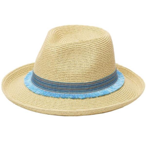 CLASSIC TASSEL STRAP PANAMA HAT