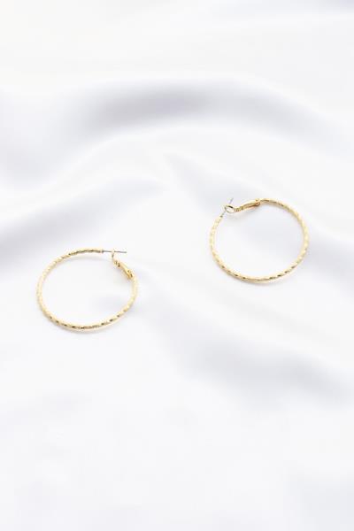 SODAJO METAL HOOP EARRING