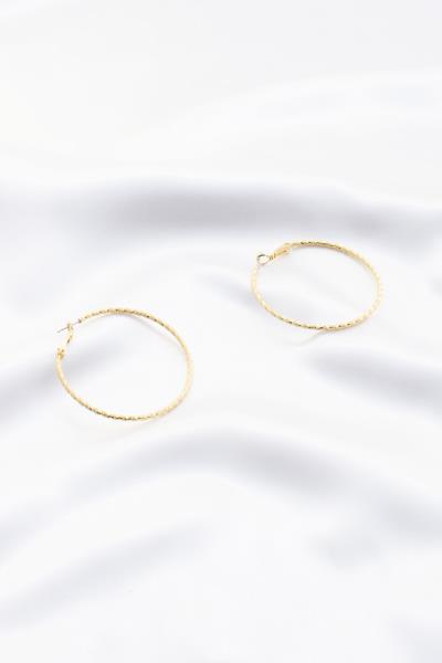 SODAJO METAL HOOP EARRING