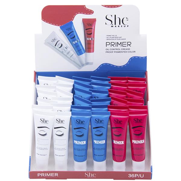 OIL CONTROL CREASE PROOF PIGMENTED COLOR PRIMER 36 PCS