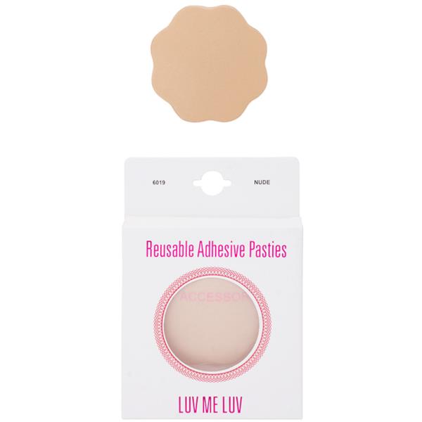 LUV ME LUV REUSABLE ADHESIVE PASTIES NIPPLE COVER