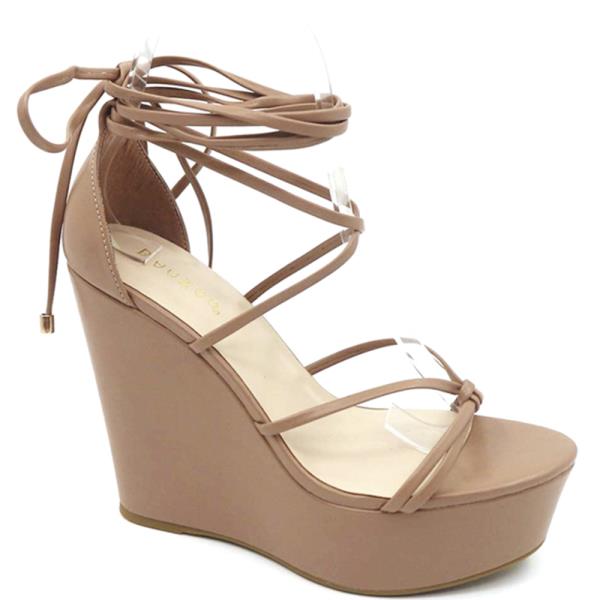 Chic String High Wedge Heel (12 Pairs)