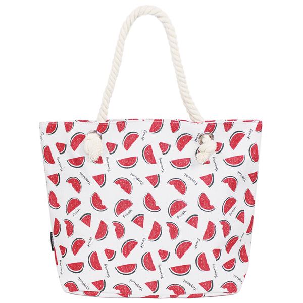 WATERMELON PRINT TOTE BAG