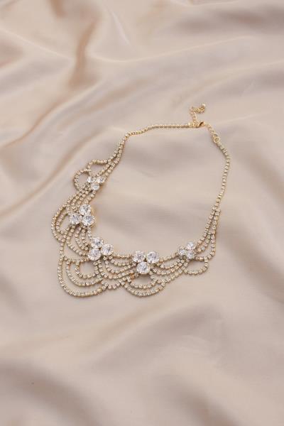 SODAJO Rhinestone Necklace