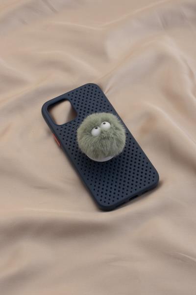 Eyes Pom Pom Airbag Bracket Phone Holder