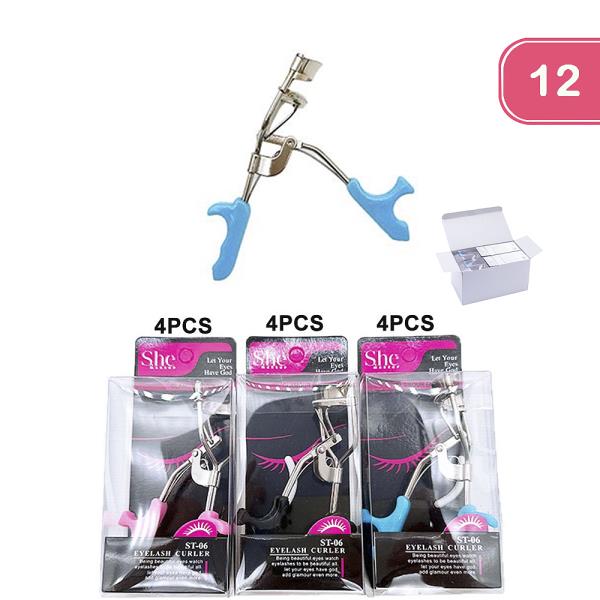 SHE MAKEUP EYELASH CURLER (12 UNITS)