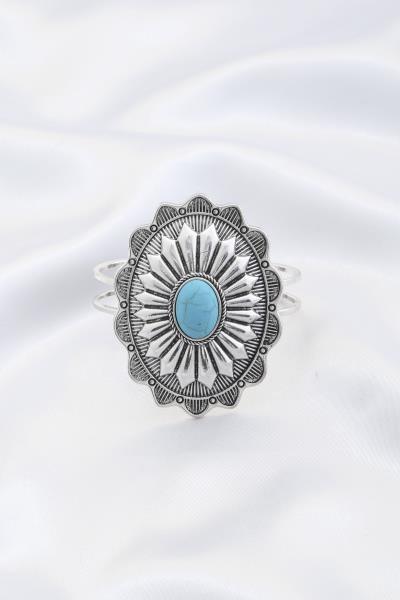 WESTERN CONCHO METAL BRACELET