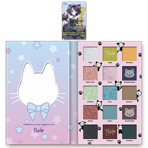 Manga Pressed Pigments Shadows Cat Girl Chronicles