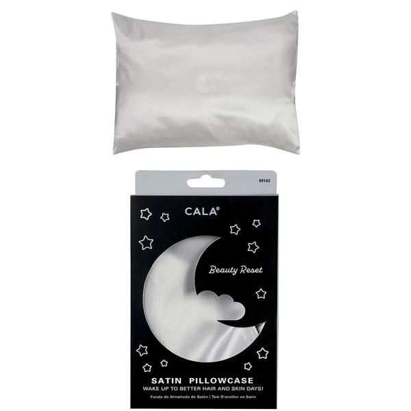 CALA SATIN PILLOWCASE - SILVER