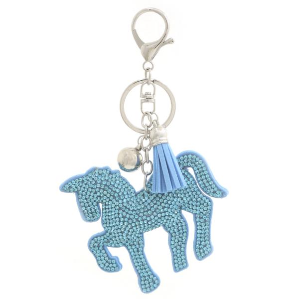 HORSE SILHOUETTE BROWN KEYCHAIN