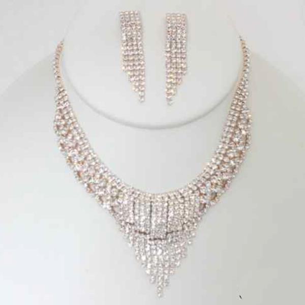 Rhinestone Bridal Necklace