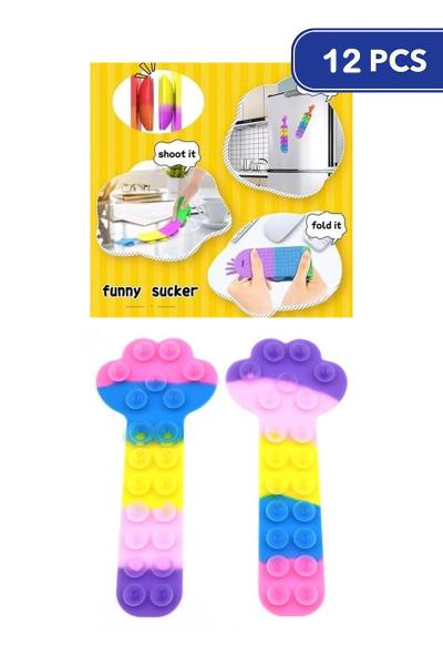 Slap Stick Suction Fidget Toy (12 Units)