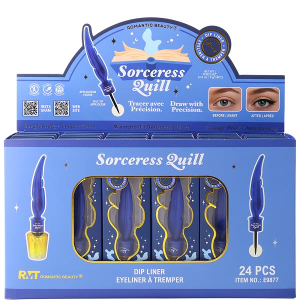 ROMANTIC BEAUTY SORCERESS QUILL DIP EYELINER (24 UNITS)