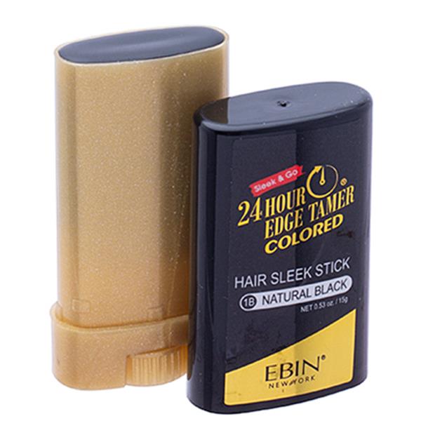 24 HOUR EDGE TAMER COLORED HAIR SLEEK STICK - NATURAL BLACK