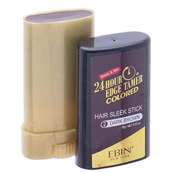 24 HOUR EDGE TAMER COLORED HAIR SLEEK STICK - DARK BROWN
