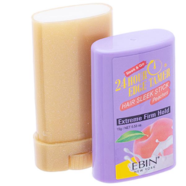 24 HOUR EDGE TAMER EXTREME FIRM HOLD HAIR SLEEK STICK PEACHES