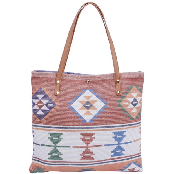Multi Print Tote Bag
