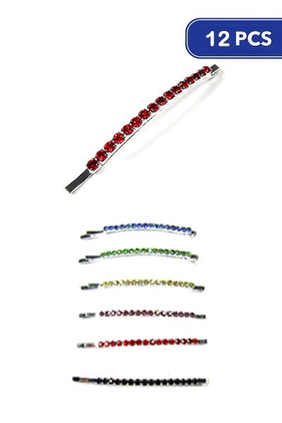 Rhinestone Hair Pin (12 Units)
