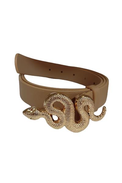 METAL SNAKE BUCKLE BELT