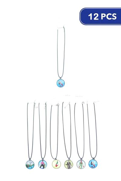 Character Pendant Necklace (12 Units)