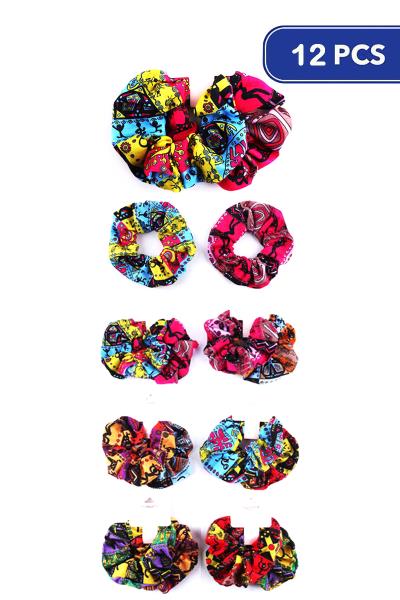 Hair Scrunchies (12 Units)